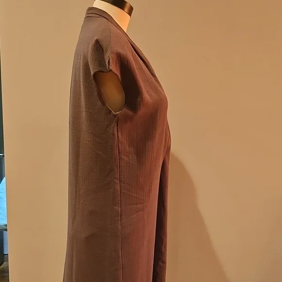 Carmen Marc Valvo Tan Dress - Picture 2 of 6